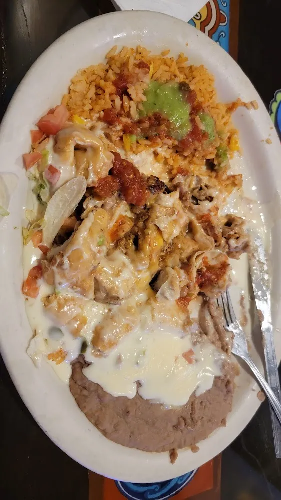 Shrimp & Chicken Chimichanga Dinner