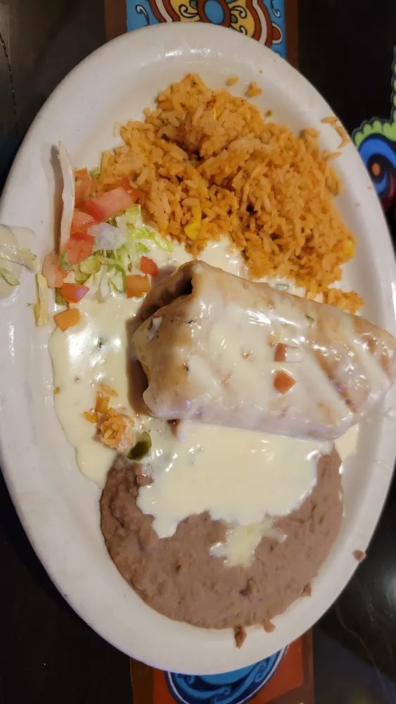 Shrimp & Chicken Chimichanga